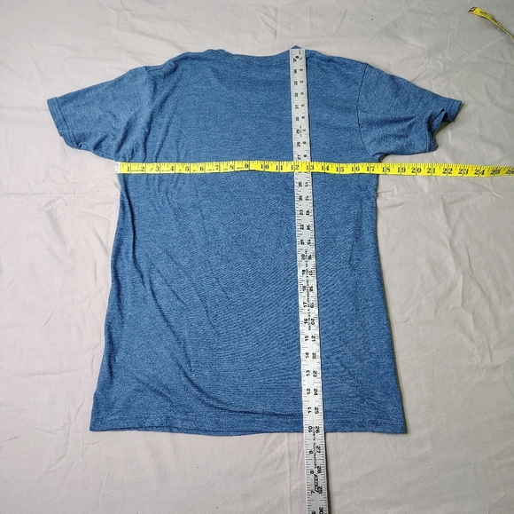 Nirvana Band Shirt Size Small Blue Big Logo Short Sleeve Crewneck Licensed Tee - Picture 6 of 10
